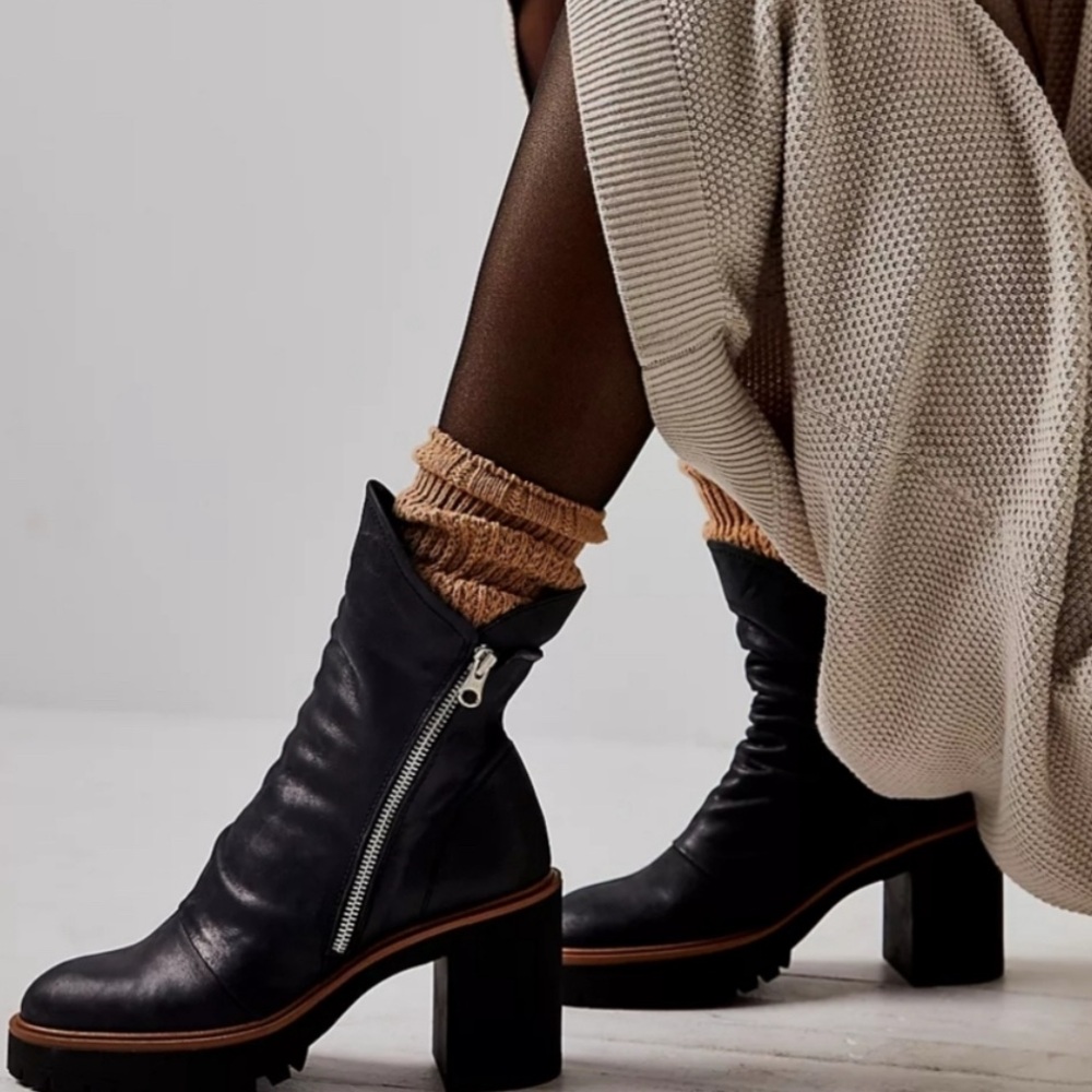Free People Jack Zip Ankle Boots